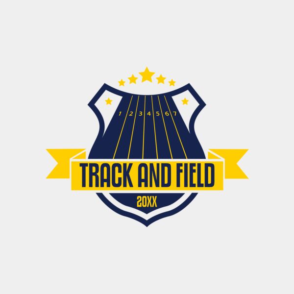 Track & Field Team Logo 06 Thumbnail