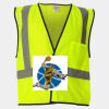 Economy Single Pocket Hook-and-Loop Mesh Vest Thumbnail