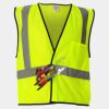 Economy Single Pocket Hook-and-Loop Mesh Vest Thumbnail