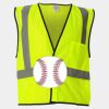 Economy Single Pocket Hook-and-Loop Mesh Vest Thumbnail