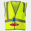 Economy Single Pocket Hook-and-Loop Mesh Vest Thumbnail