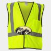 Economy Single Pocket Hook-and-Loop Mesh Vest Thumbnail