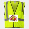 Economy Single Pocket Hook-and-Loop Mesh Vest Thumbnail