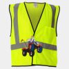 Economy Single Pocket Hook-and-Loop Mesh Vest Thumbnail