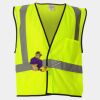 Economy Single Pocket Hook-and-Loop Mesh Vest Thumbnail