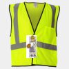 Economy Single Pocket Hook-and-Loop Mesh Vest Thumbnail