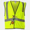 Economy Single Pocket Hook-and-Loop Mesh Vest Thumbnail