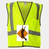 Economy Single Pocket Hook-and-Loop Mesh Vest Thumbnail