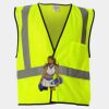 Economy Single Pocket Hook-and-Loop Mesh Vest Thumbnail