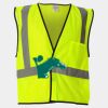 Economy Single Pocket Hook-and-Loop Mesh Vest Thumbnail