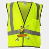Economy Single Pocket Hook-and-Loop Mesh Vest Thumbnail
