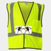 Economy Single Pocket Hook-and-Loop Mesh Vest Thumbnail