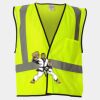 Economy Single Pocket Hook-and-Loop Mesh Vest Thumbnail