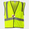 Economy Single Pocket Hook-and-Loop Mesh Vest Thumbnail