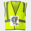 Economy Single Pocket Hook-and-Loop Mesh Vest Thumbnail