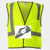 Economy Single Pocket Hook-and-Loop Mesh Vest Thumbnail