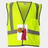 Economy Single Pocket Hook-and-Loop Mesh Vest Thumbnail