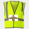 Economy Single Pocket Hook-and-Loop Mesh Vest Thumbnail