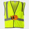 Economy Single Pocket Hook-and-Loop Mesh Vest Thumbnail