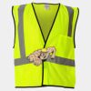 Economy Single Pocket Hook-and-Loop Mesh Vest Thumbnail