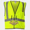 Economy Single Pocket Hook-and-Loop Mesh Vest Thumbnail