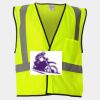 Economy Single Pocket Hook-and-Loop Mesh Vest Thumbnail