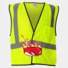 Economy Single Pocket Hook-and-Loop Mesh Vest Thumbnail