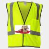 Economy Single Pocket Hook-and-Loop Mesh Vest Thumbnail