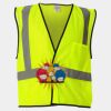 Economy Single Pocket Hook-and-Loop Mesh Vest Thumbnail