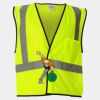 Economy Single Pocket Hook-and-Loop Mesh Vest Thumbnail