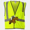 Economy Single Pocket Hook-and-Loop Mesh Vest Thumbnail