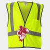 Economy Single Pocket Hook-and-Loop Mesh Vest Thumbnail