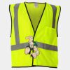 Economy Single Pocket Hook-and-Loop Mesh Vest Thumbnail