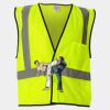 Economy Single Pocket Hook-and-Loop Mesh Vest Thumbnail