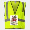Economy Single Pocket Hook-and-Loop Mesh Vest Thumbnail