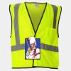 Economy Single Pocket Hook-and-Loop Mesh Vest Thumbnail