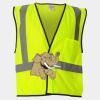Economy Single Pocket Hook-and-Loop Mesh Vest Thumbnail