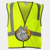 Economy Single Pocket Hook-and-Loop Mesh Vest Thumbnail