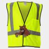 Economy Single Pocket Hook-and-Loop Mesh Vest Thumbnail
