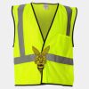 Economy Single Pocket Hook-and-Loop Mesh Vest Thumbnail