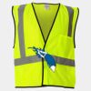 Economy Single Pocket Hook-and-Loop Mesh Vest Thumbnail