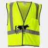 Economy Single Pocket Hook-and-Loop Mesh Vest Thumbnail