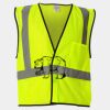 Economy Single Pocket Hook-and-Loop Mesh Vest Thumbnail