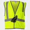 Economy Single Pocket Hook-and-Loop Mesh Vest Thumbnail