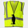 Economy Single Pocket Hook-and-Loop Mesh Vest Thumbnail