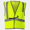 Unisex Economy Single Pocket Hook-and-Loop Mesh Vest Thumbnail