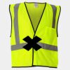 Economy Single Pocket Hook-and-Loop Mesh Vest Thumbnail