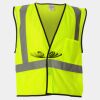 Economy Single Pocket Hook-and-Loop Mesh Vest Thumbnail