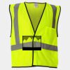 Economy Single Pocket Hook-and-Loop Mesh Vest Thumbnail