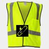 Economy Single Pocket Hook-and-Loop Mesh Vest Thumbnail